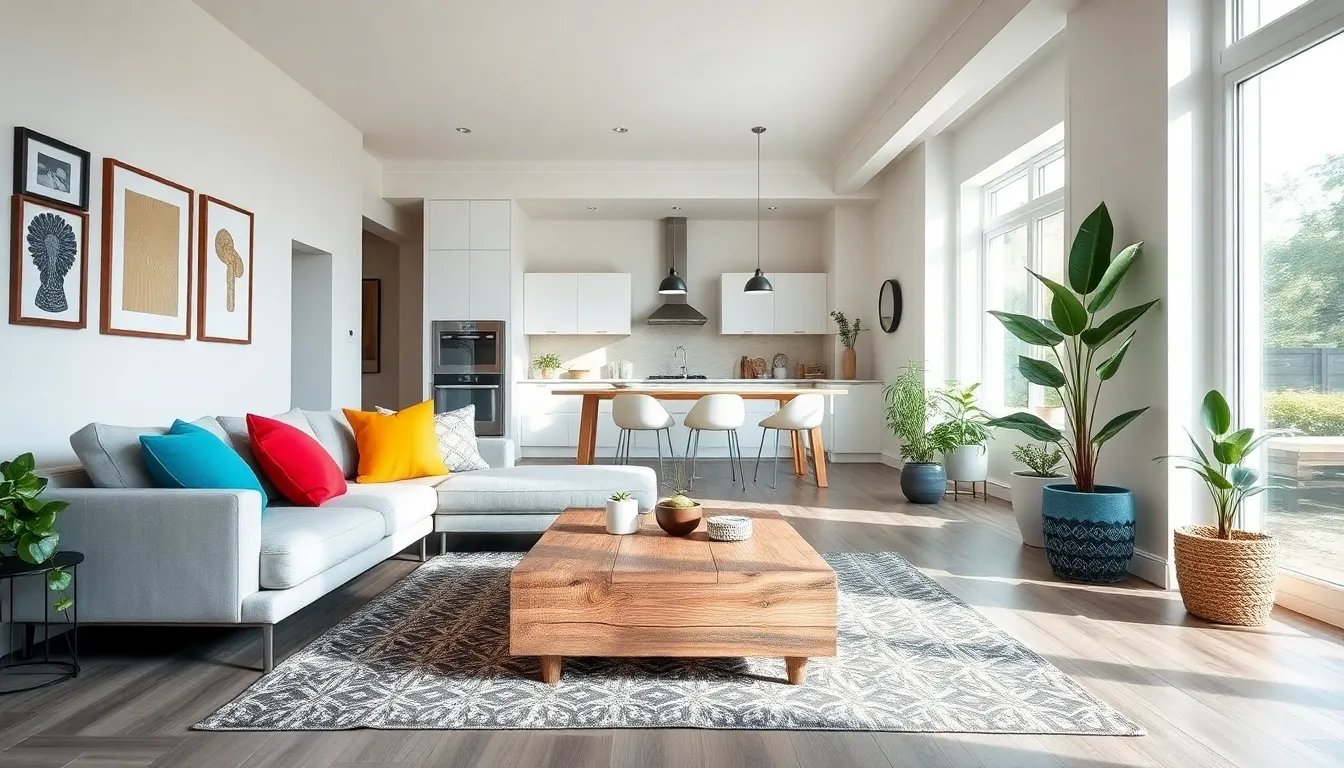 modern home interior showcasing budget renovation ideas.